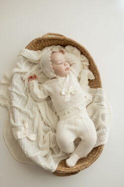 סט פנינה - שמנת