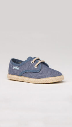 ⁦נעל בוי פשתן - ג'ינס⁩ – תמונה ⁦2⁩