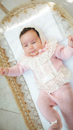 Victoria set - Pale pink