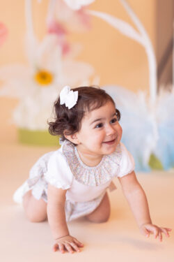 ⁦BODYSUIT - FLORAL PINK⁩ – תמונה ⁦2⁩