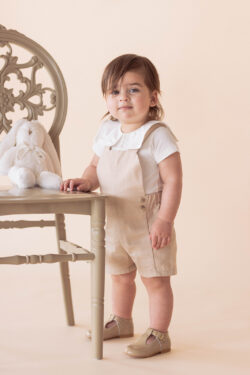 ⁦ELEGANT BABY ROMPER - SAND⁩ – תמונה ⁦2⁩