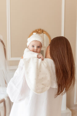 ⁦MIBEBE SIGNATURE - BURP CLOTH⁩ – תמונה ⁦5⁩