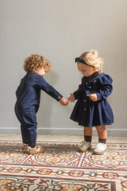 ⁦Denim Baby Dress⁩ – תמונה ⁦4⁩