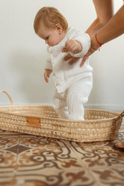 ⁦knit baby set - ivory⁩ – תמונה ⁦5⁩